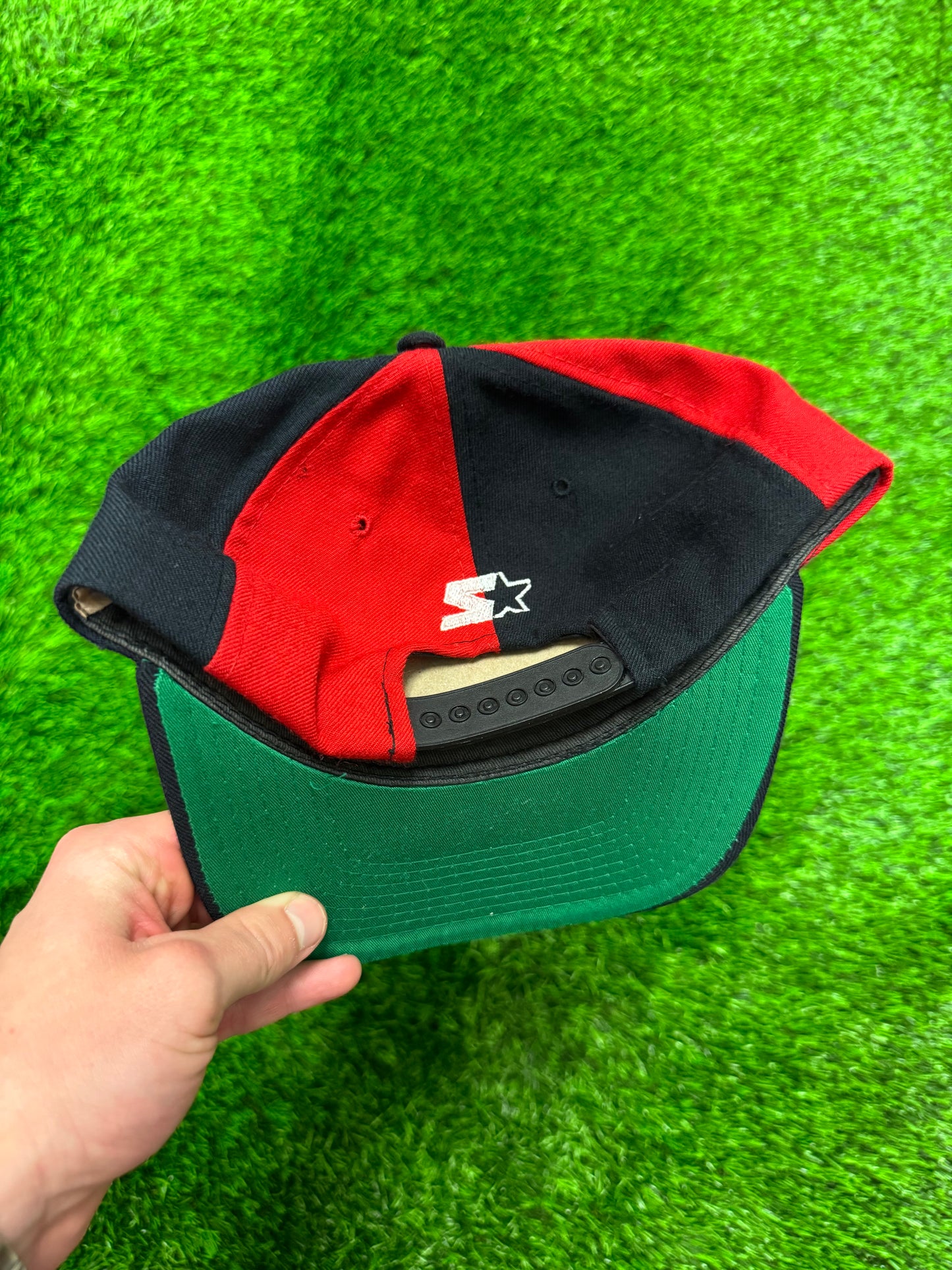 90s Chicago Bulls NBA Starter Vintage Snapback Hat (OS)