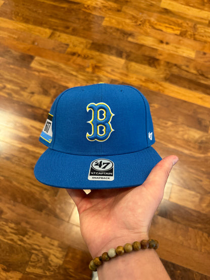 Boston Red Sox Blue Deadstock 47 Brand MLB Hat (OS)