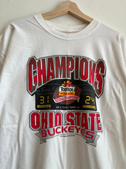 2003 Ohio State National Champions Tee (XL)