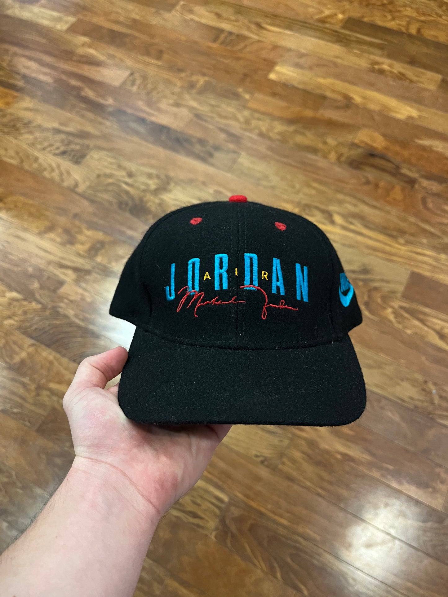 90s Jordon Nike Michael Jordan Black Hat (OS)