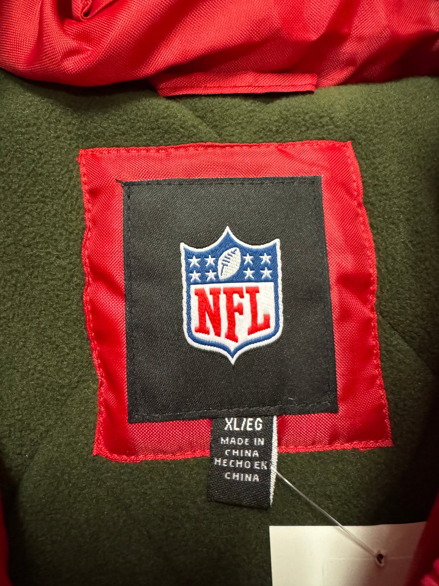 00s Tampa Bay Buccaneers NFL Puffer Jacket (XL)