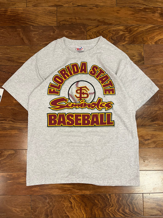 90s Florida State Seminoles  (FSU) Baseball Vintage Tee (L)