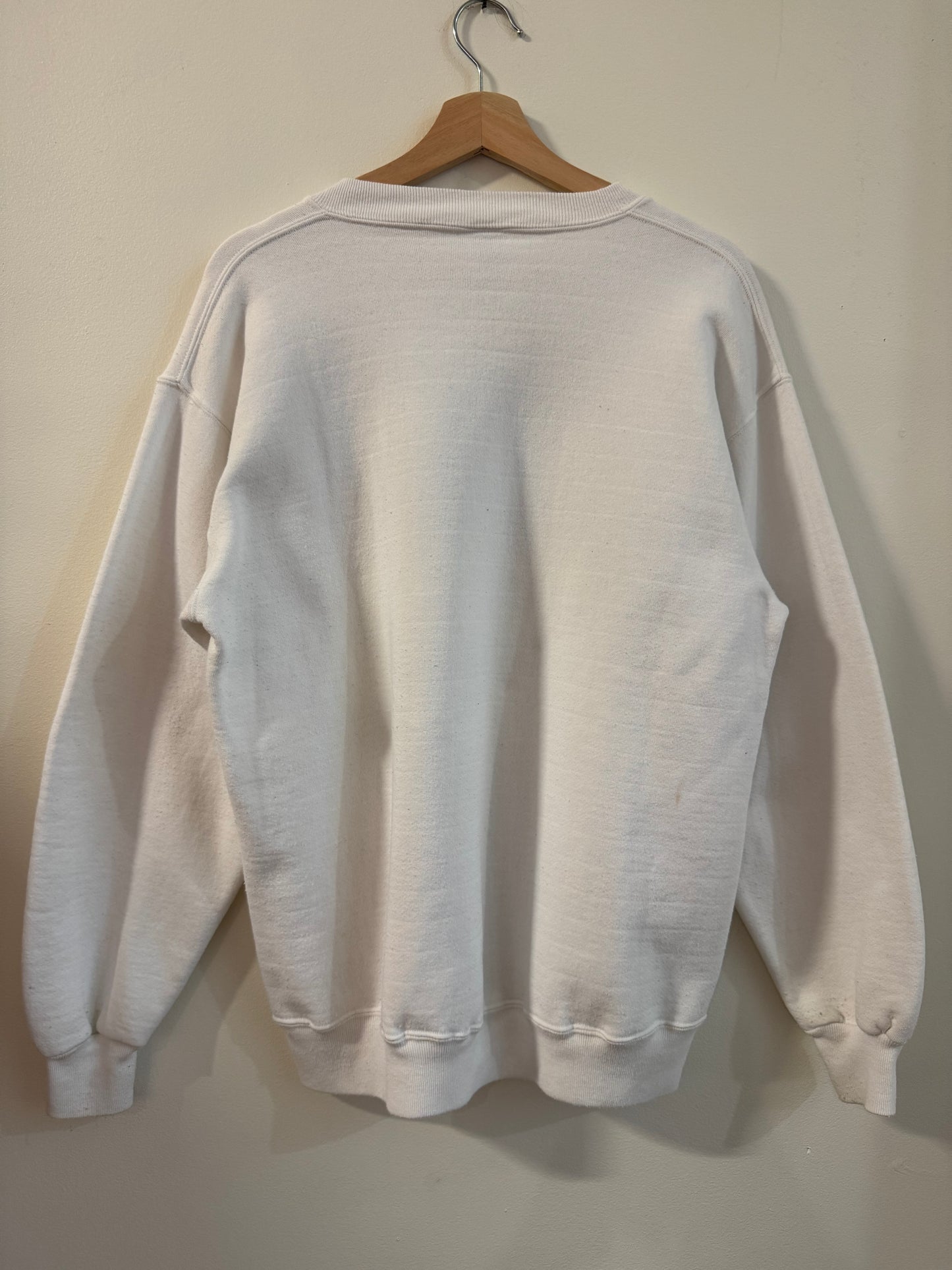 90s Hard Rock New York Cream Crewneck (XL)