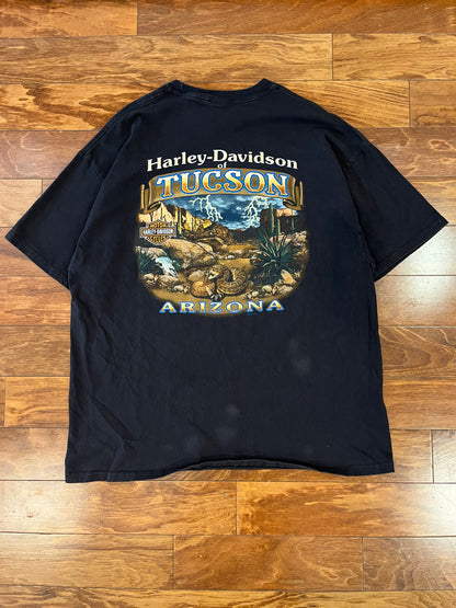 2010 Harley Davidson Tire Smoke Tee (XXL)