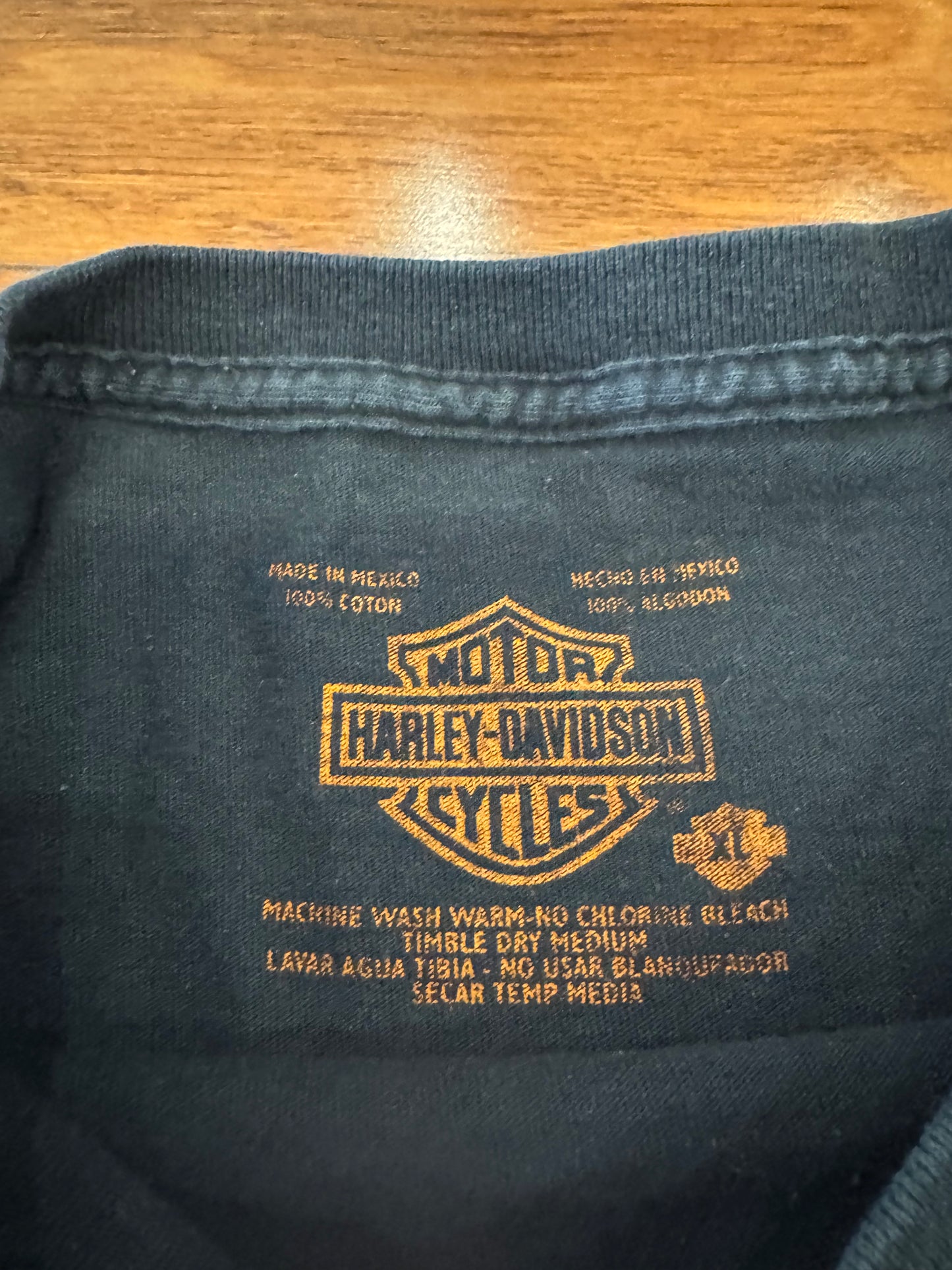 2010s Harley Davidson Isla Mujeres Mexico Long-Sleeve Shirt (XL)