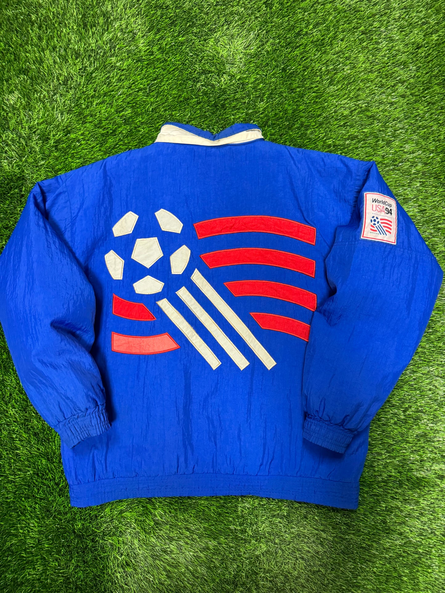 1994 USA Vintage Apex World Cup Soccer Puffer Jacket (L)