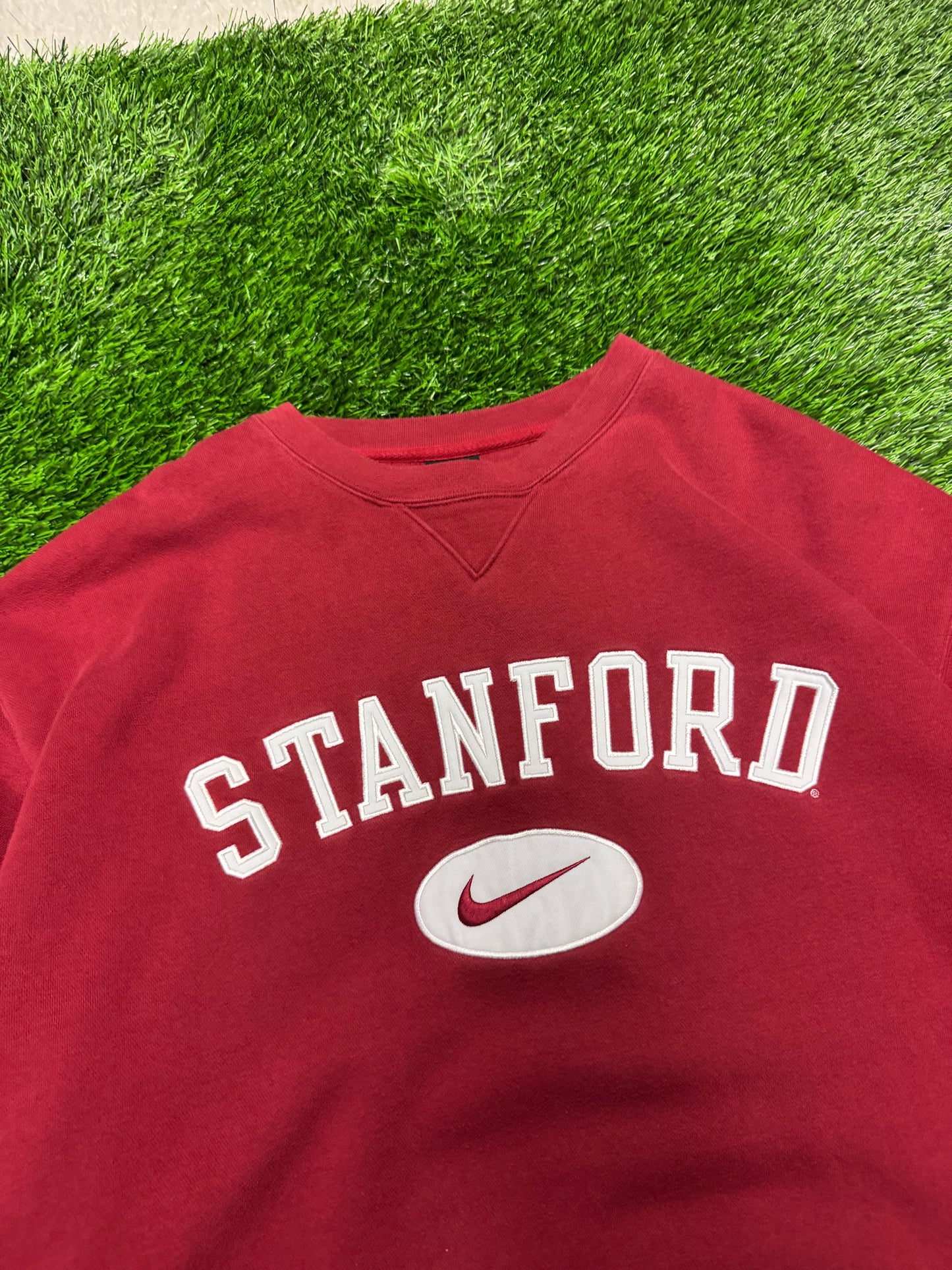00s Stanford University Vintage Nike Center Swoosh Crewneck (XXL)