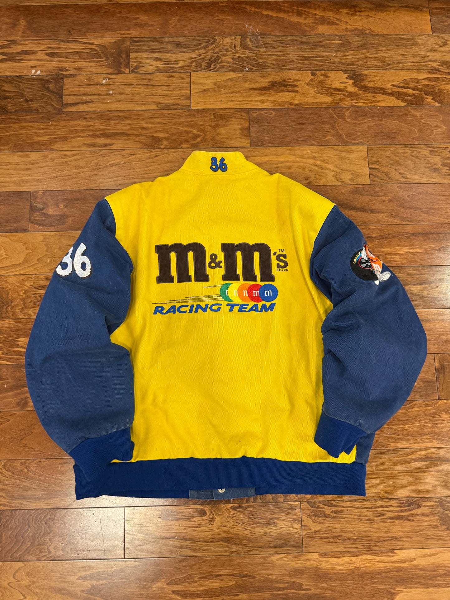 90s M&M's Racing Jeff Hamilton Nascar Jacket (XL)