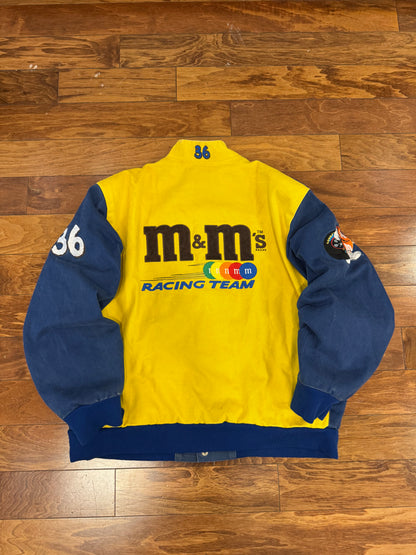 90s M&M's Racing Jeff Hamilton Nascar Jacket (XL)