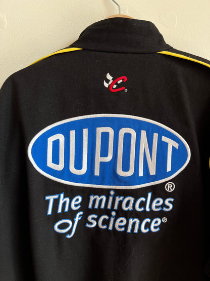 2004 Jeff Gordon Dupont Black Flames Nascar Racing Jacket (XL)