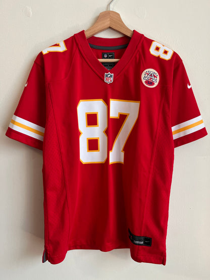Kansas City Chiefs Travis Kelce Nike Home Jersey (Youth L)