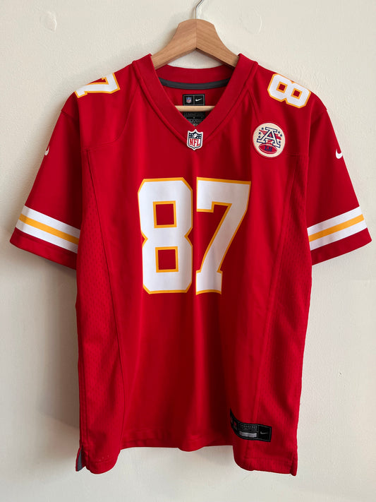 Kansas City Chiefs Travis Kelce Nike Home Jersey (Youth L)