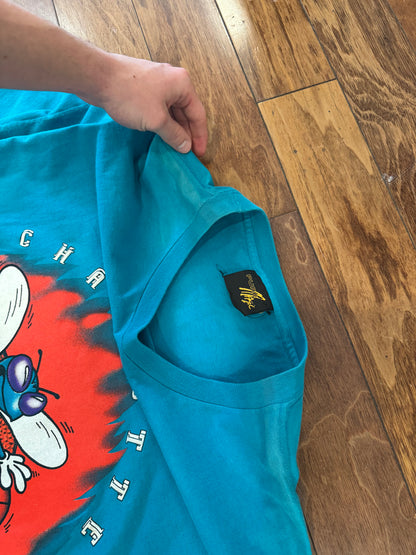 90s Charlotte Hornets Big Graphic Vintage Tee (XXL)