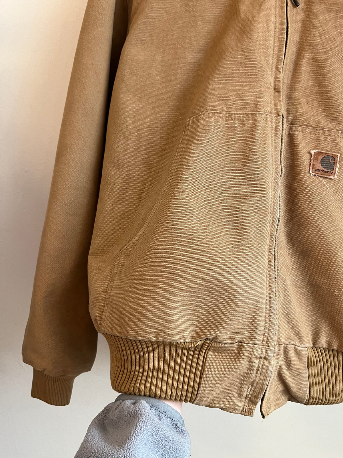 2006 Carhartt J130 CML Tan Jacket (L)
