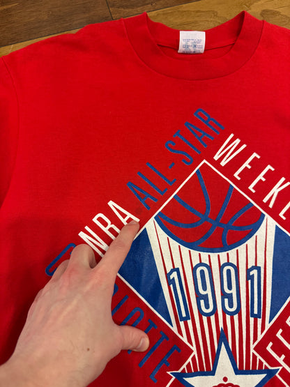 1991 All Star Weekend Vintage Logo 7 Tee (XL)