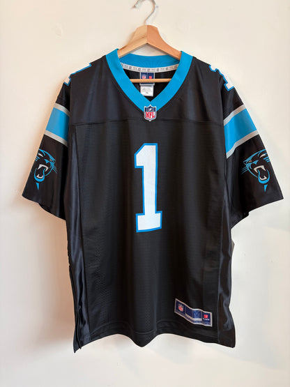 2010s Carolina Panthers Cam Newton Home Pro Line Jersey (M)