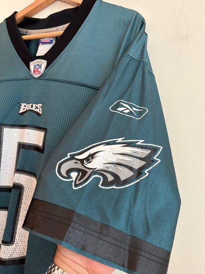 00s Philadelphia Eagles Donovan McNabb Cracked Reebok Jersey (M)