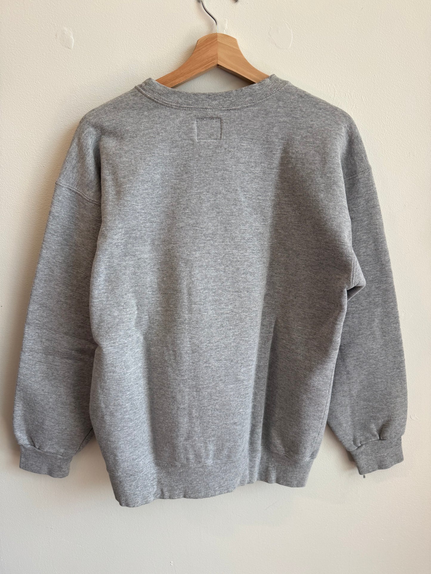 1996 Carolina Panthers NFC West Champions Grey Starter Crewneck (M)