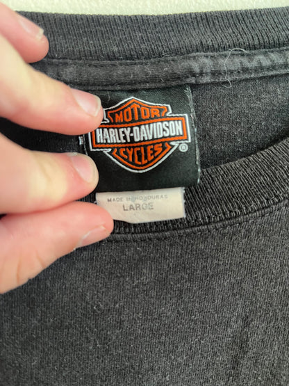 2017 Harley Davidson Concord Speedway Black Tee (L)