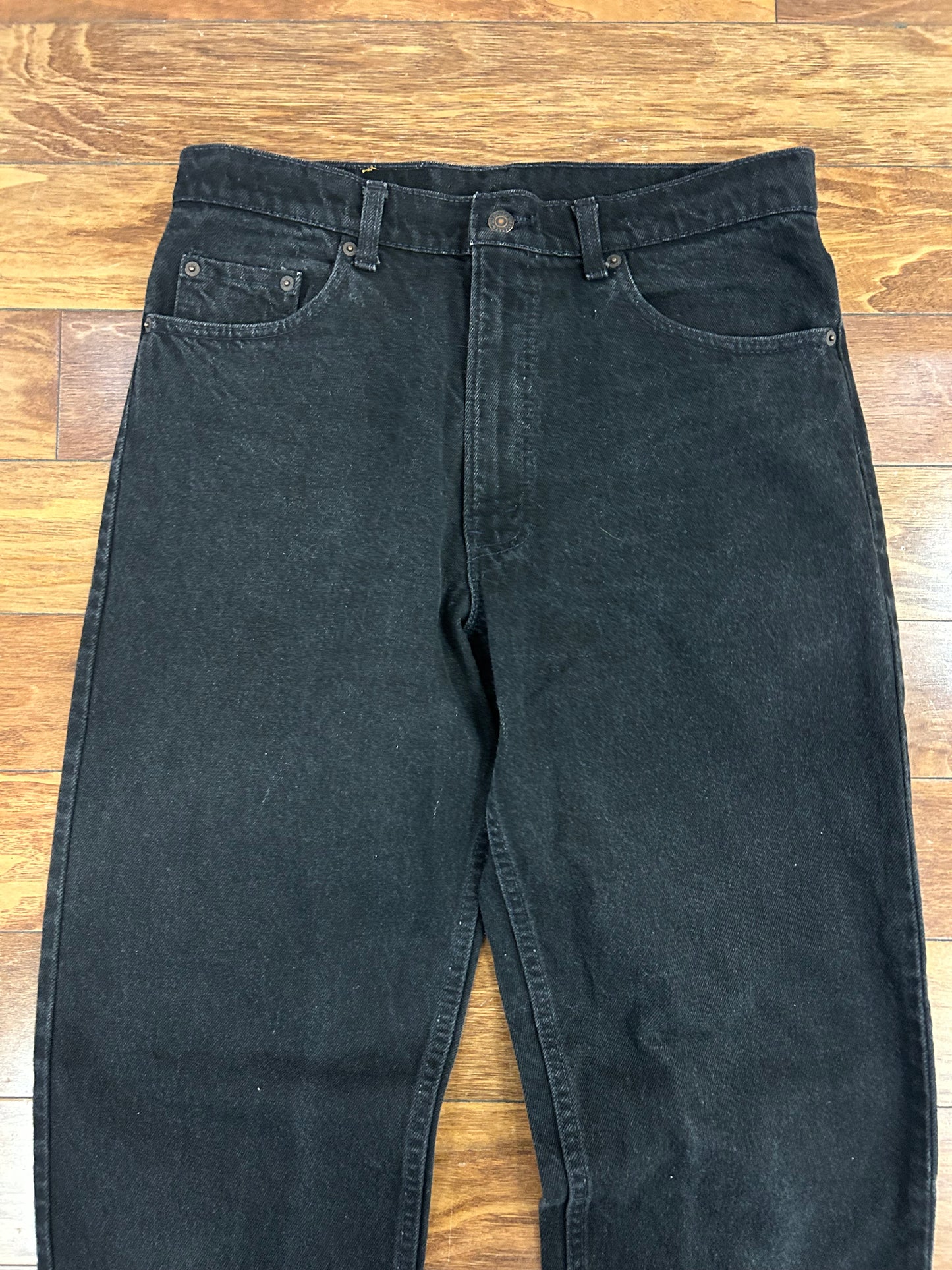 1992 Levi's 550 Premium XX Black Jeans (34 x 32)