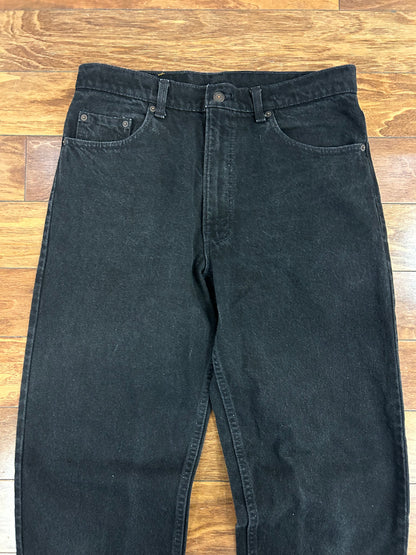 1992 Levi's 550 Premium XX Black Jeans (34 x 32)
