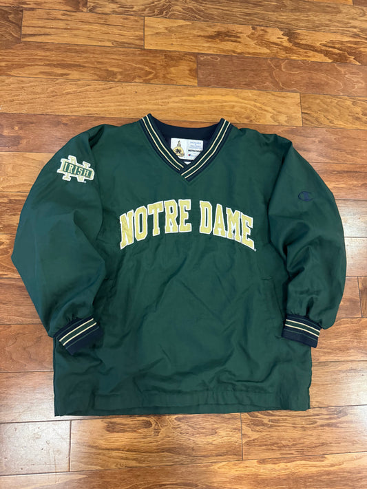 90s Notre Dame Champion Windbreaker (L)