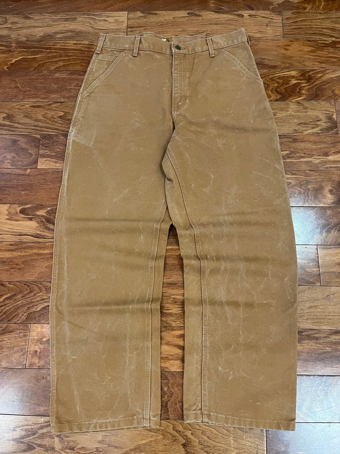 2006 Carhartt BRN Faded Carpenter Pants (34 x 30)