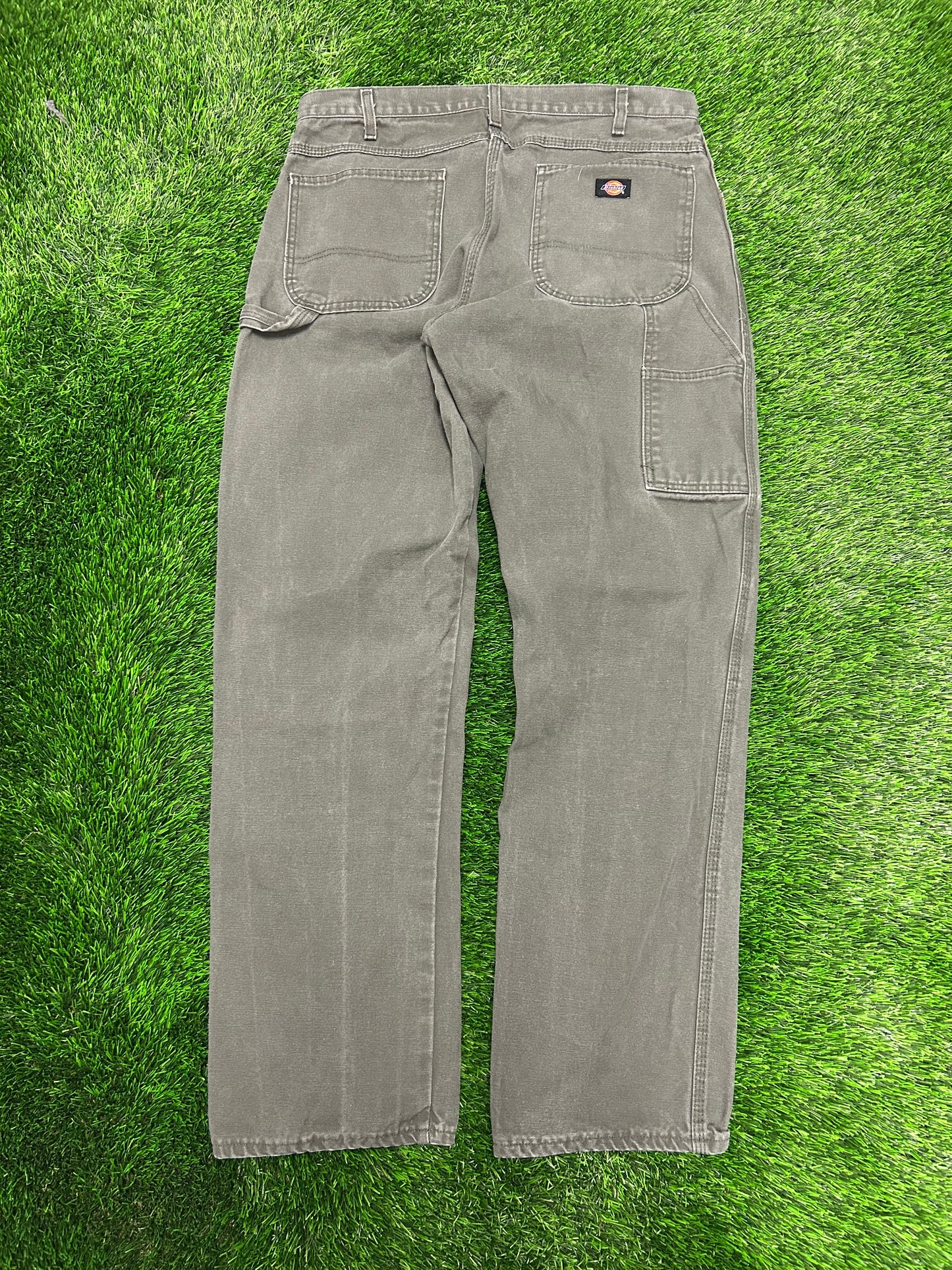 2011 Dickies Olive Green Carpenter Pants (36 x 34)