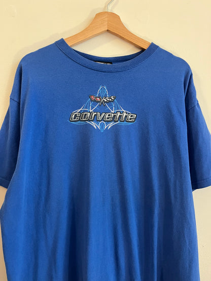 2012 C3 Corvette Wicked Metal Car Tee (XXL)