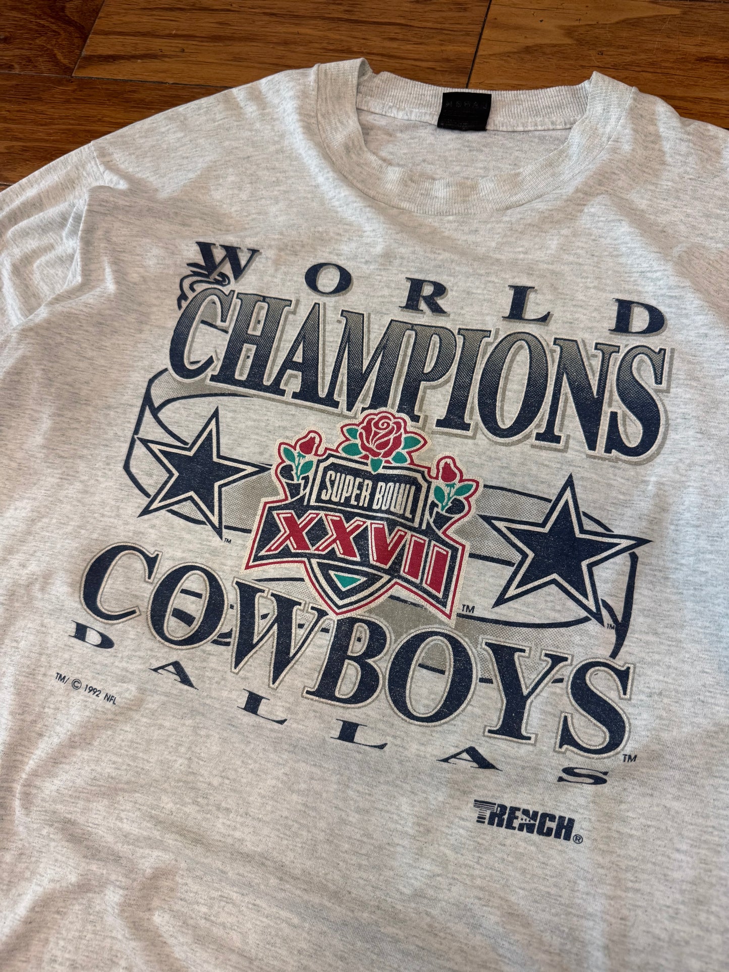 1992 Dallas Cowboys Super Bowl Champions Tee (XL)