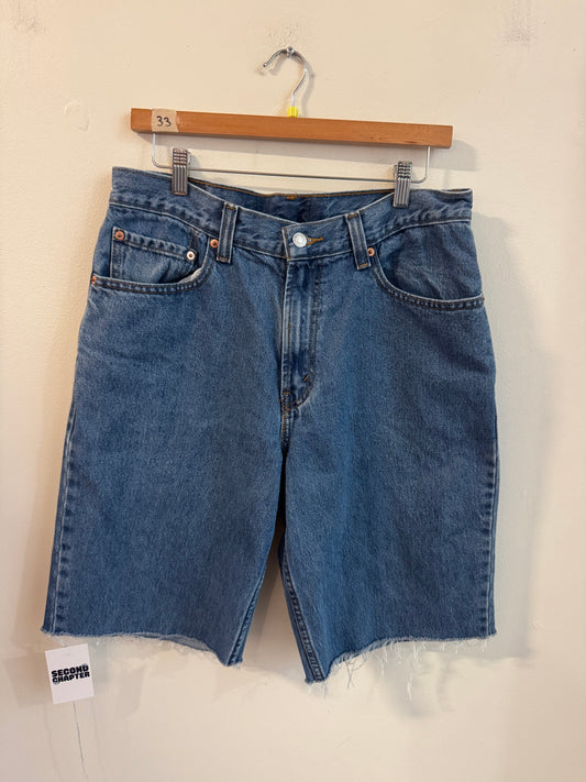 2010s Levi 560 Blue Shorts (33)