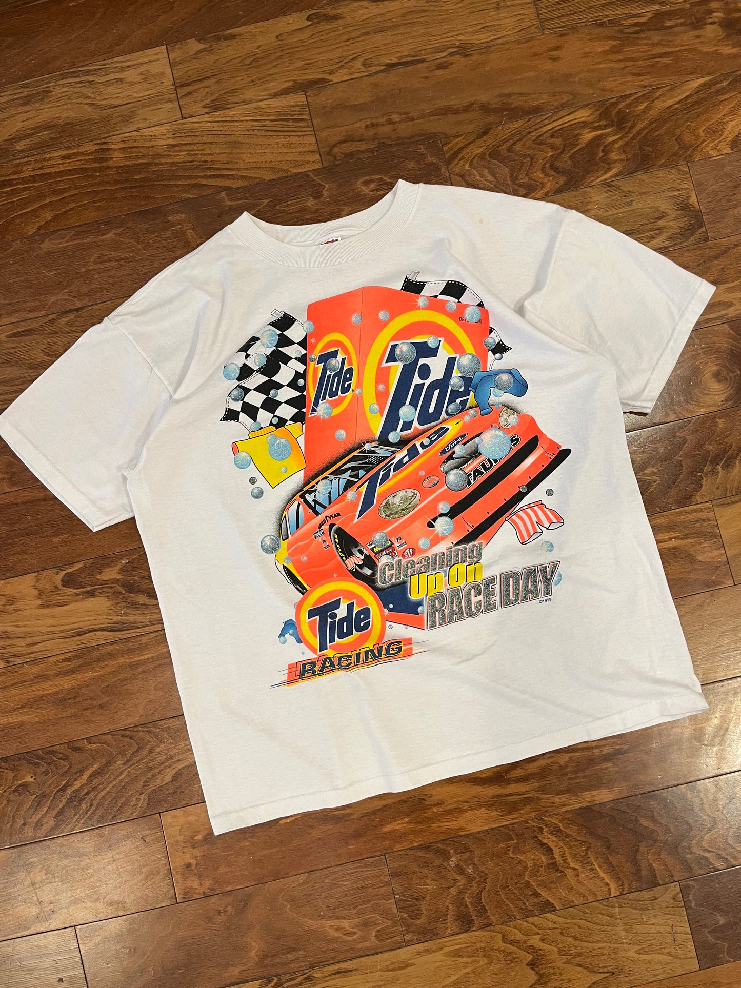 1999 Nascar Tide Racing Sparkle Tee (XL)