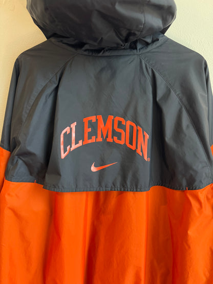 Clemson University Nike Full Zip Windbreaker (XXL)
