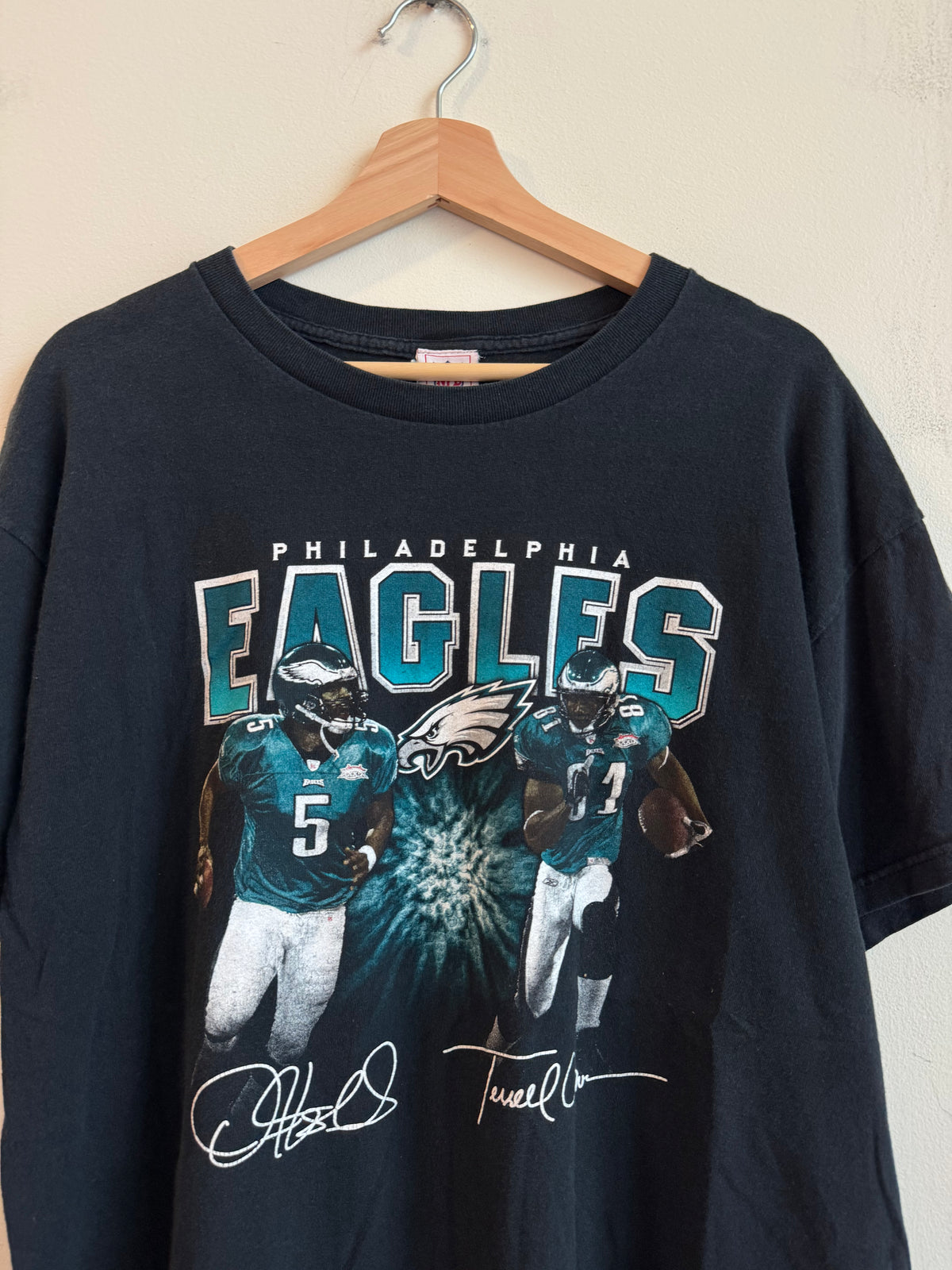 00s Philadelphia Eagles McNabb & Owens Tee (XL)