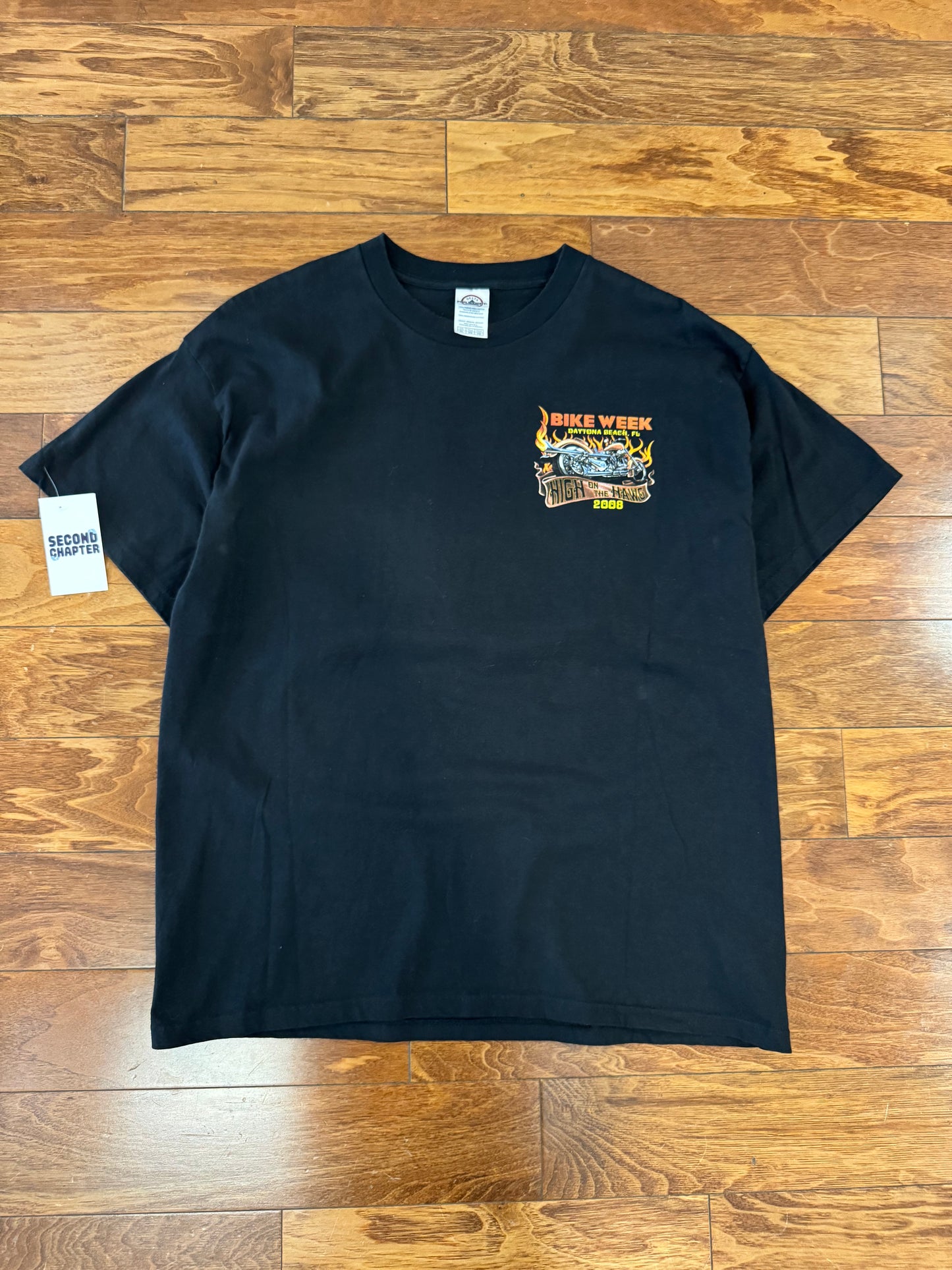 2008 Daytona Bike Week High On The Hog Vintage Tee (XL)