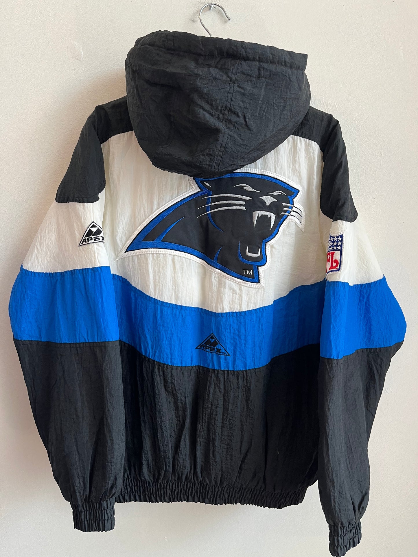 90s Carolina Panthers Apex One Pro Line Puffer Jacket (M)