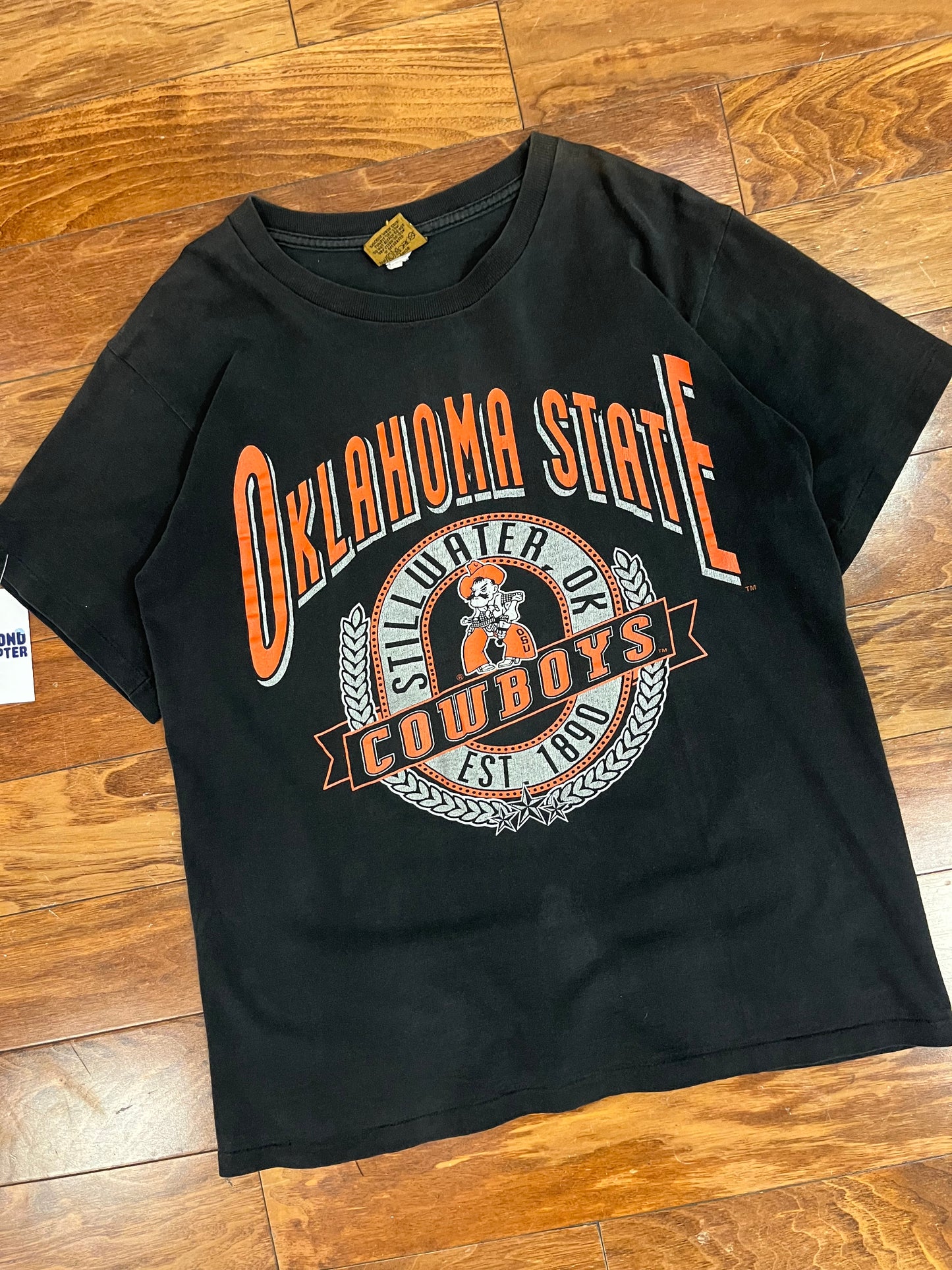 90s Oklahoma State Cowboys Vintage Nutmeg Tee (M)