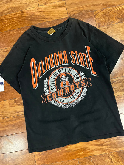 90s Oklahoma State Cowboys Vintage Nutmeg Tee (M)