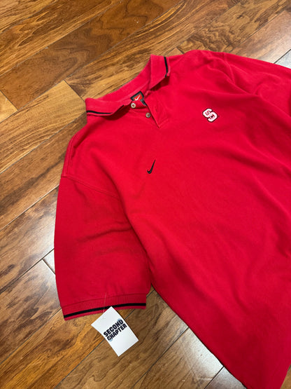 2001 NC State University (NCSU) Nike Polo Shirt (L)