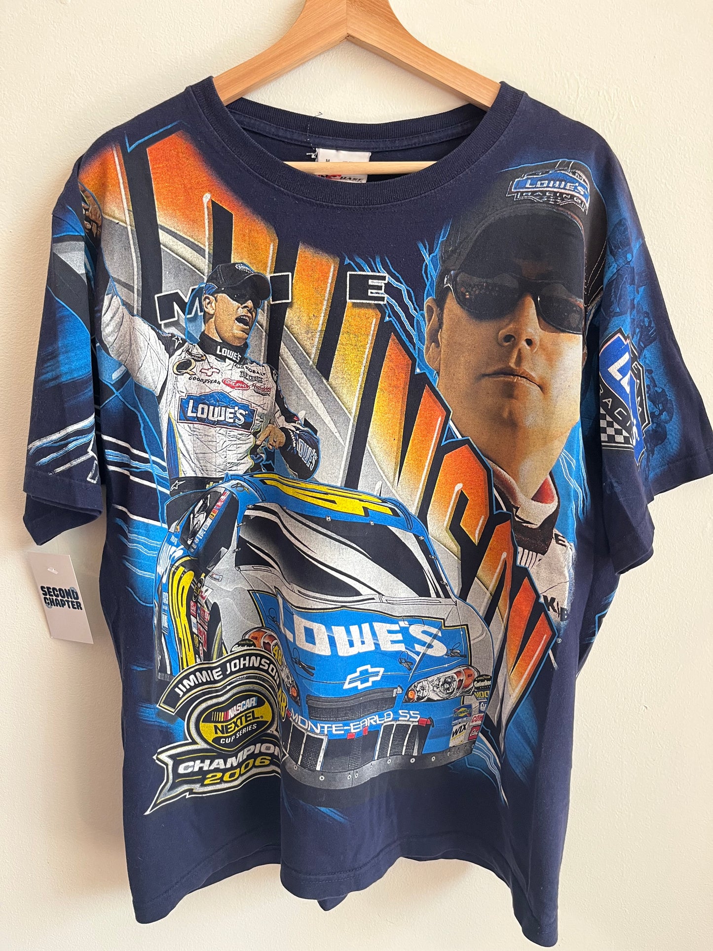 2006 Nascar Jimmie Johnson Lowe's AOP Tee (M)