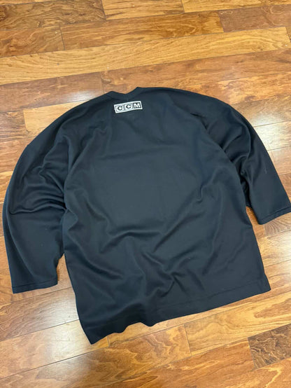 90s Minnesota Wild Stitched Vintage CCM Black Hockey Jersey (XL)