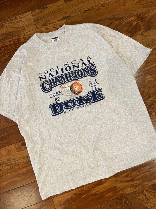 2001 Duke NCAA Champions Tee (XL)