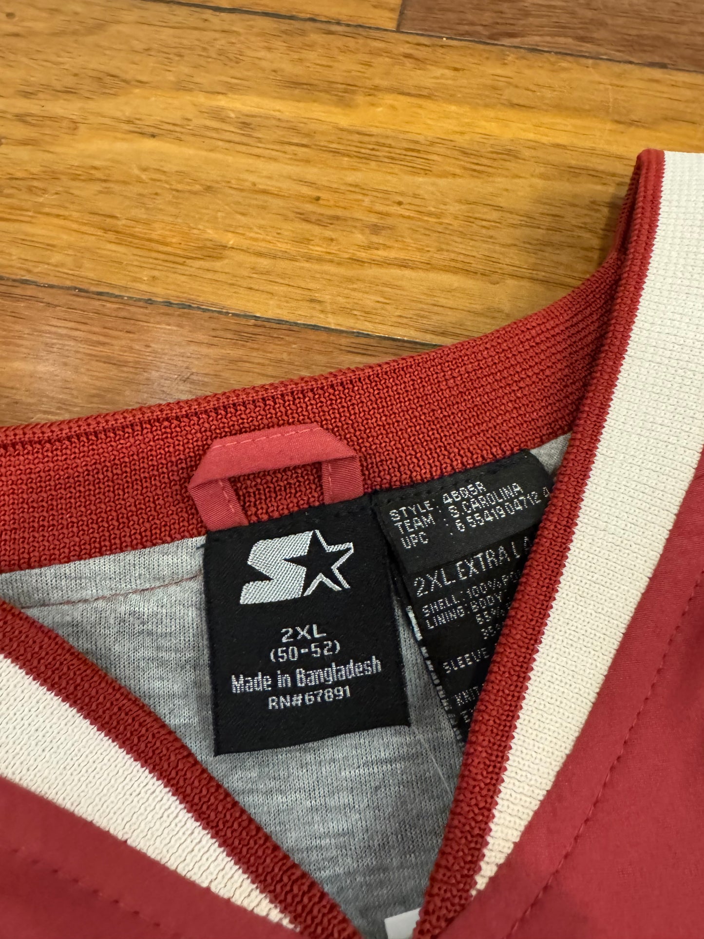 00s USC Gamecocks Starter Embroidered Windbreaker (XXL)