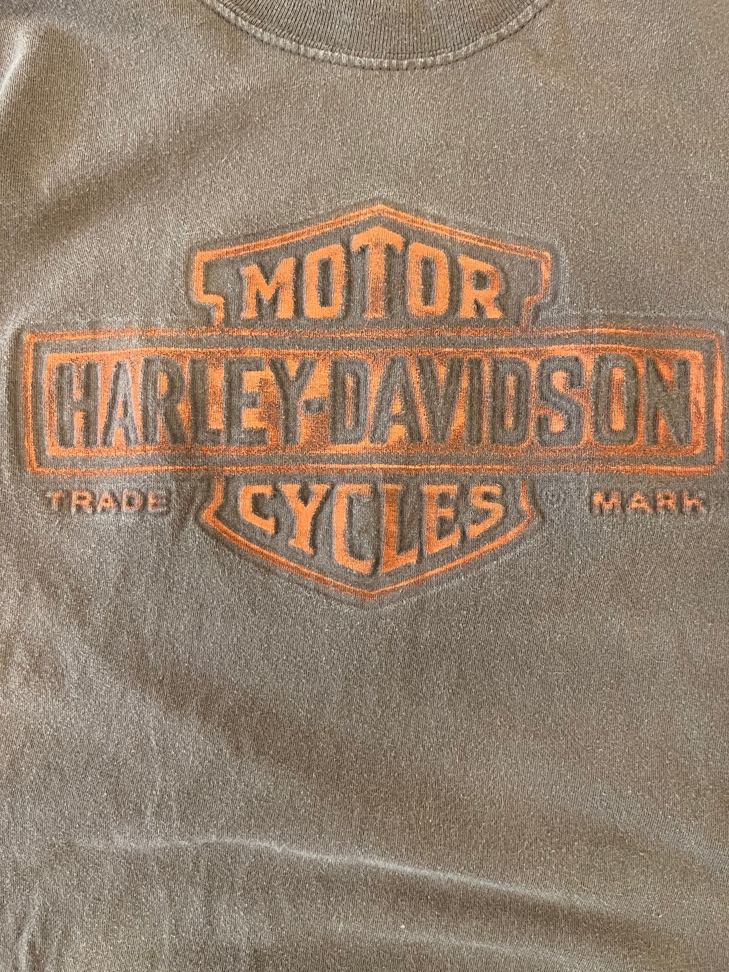 2007 Harley Davidson Mocha Tee (L)