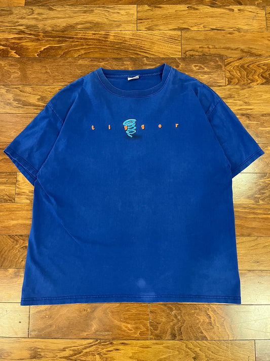 90s Tigger Blue Disney Graphic Tee (XXL)