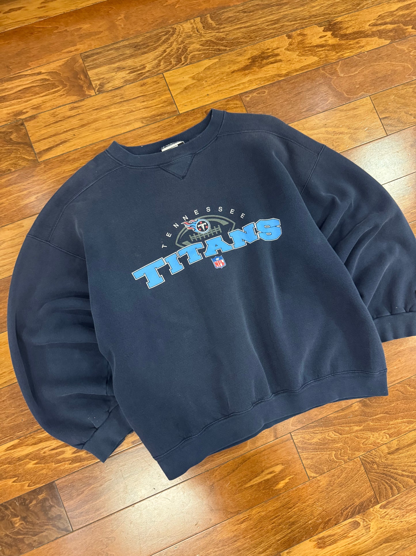 90s Tennessee Titans Puma Boxy Crewneck (XXL)