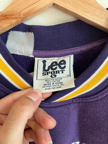 90s Minnesota Vikings NFL Lee Purple Crewneck (L)