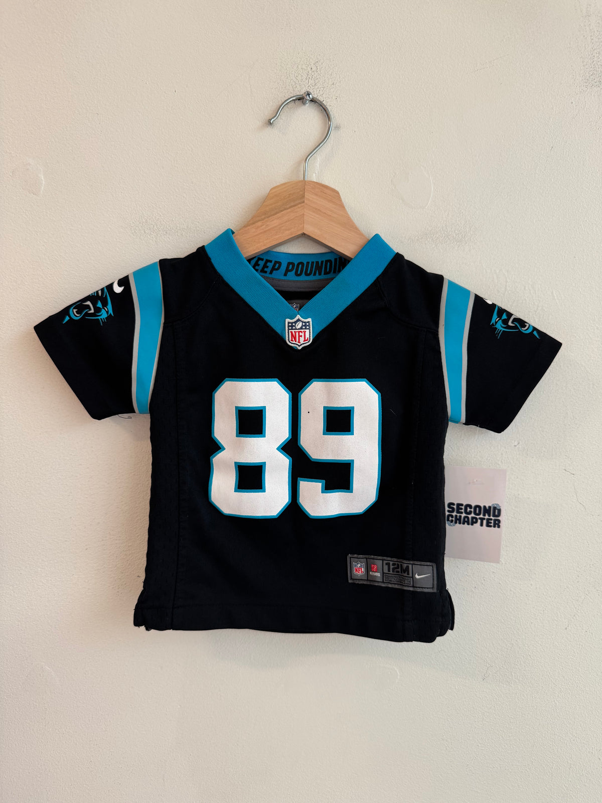 2012 Carolina Panthers Steve Smith Nike Infant Jersey (12m)