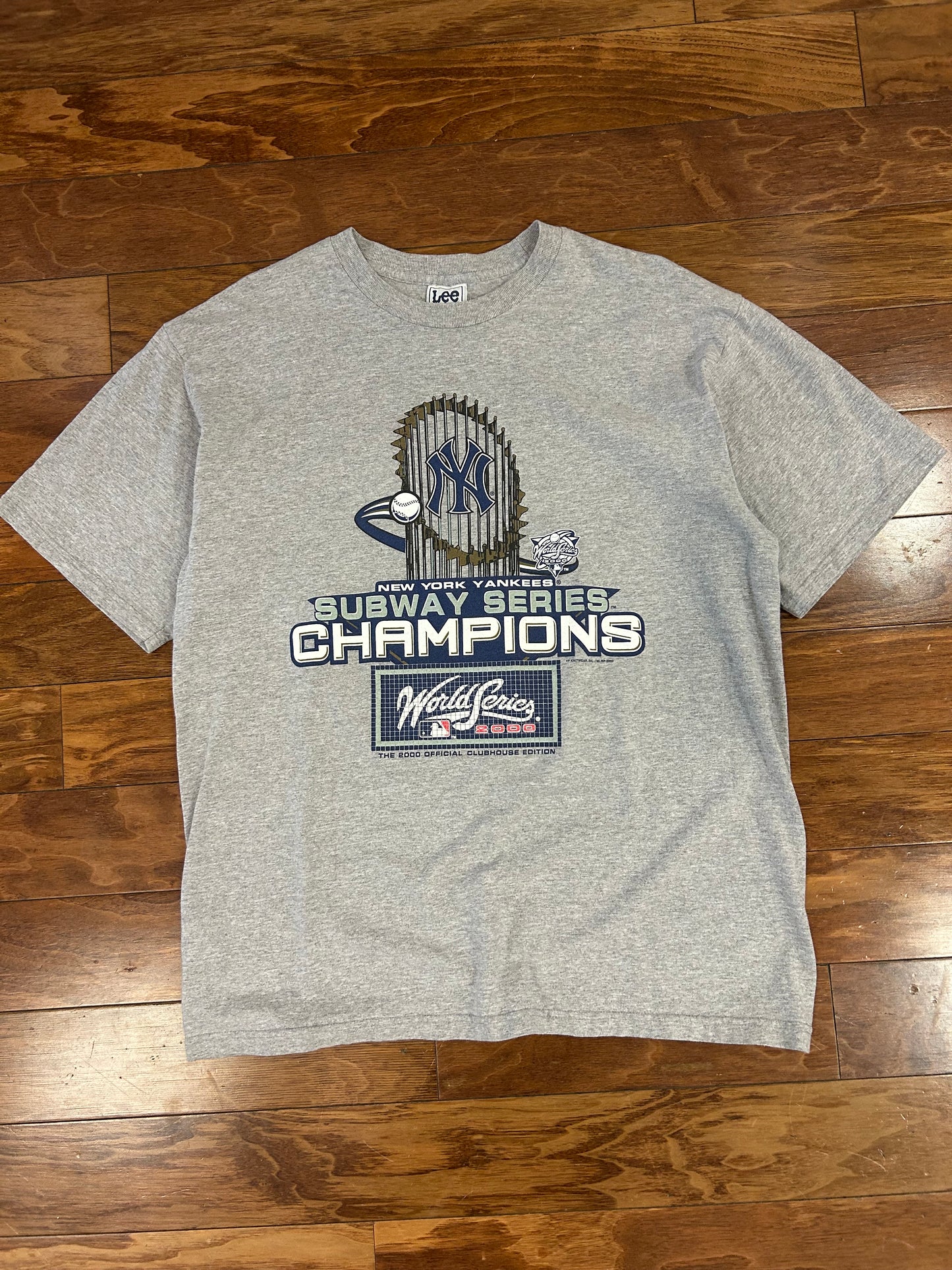 2000 New York Yankees Subway Series Tee (XL)