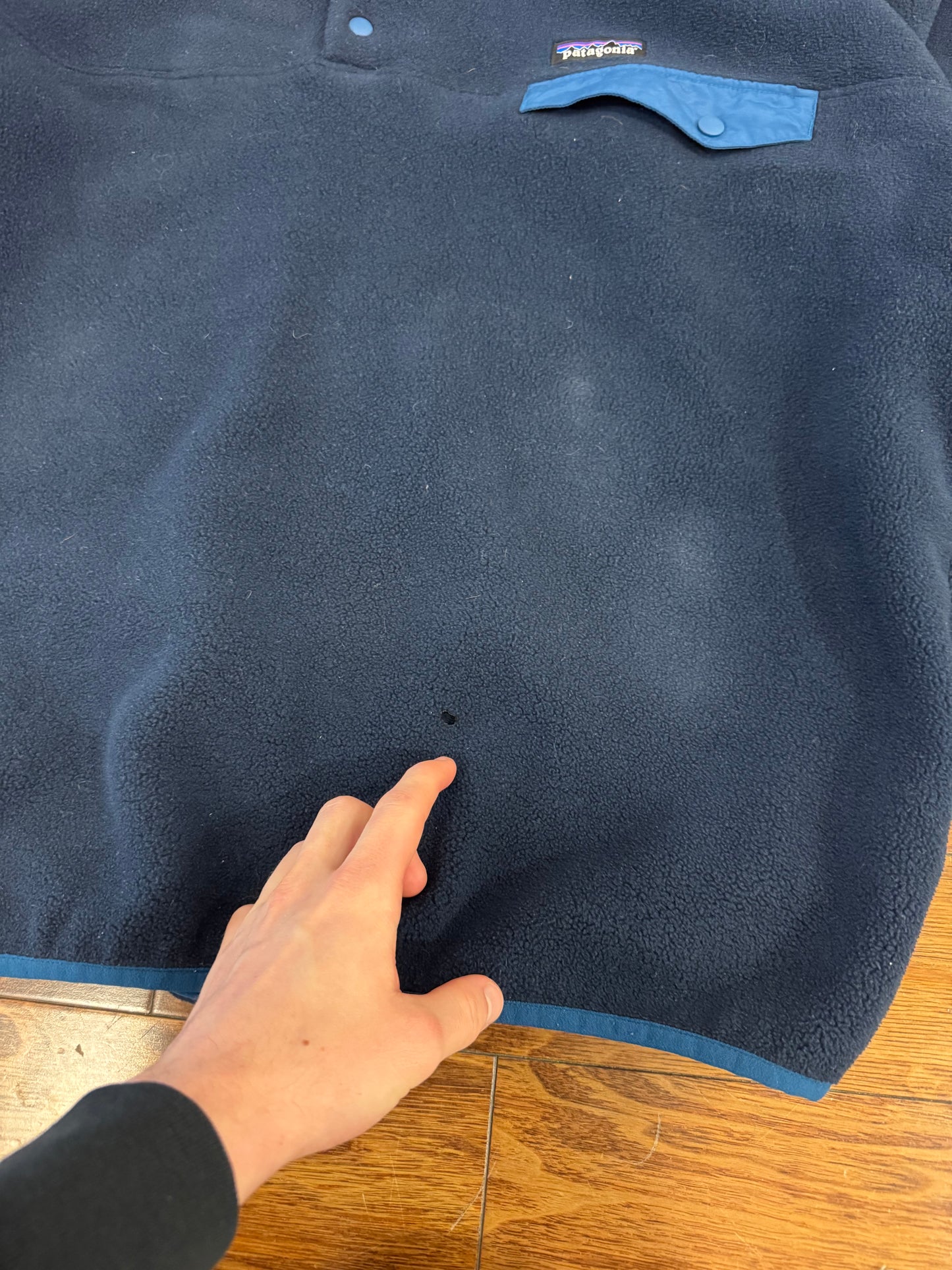 00s Patagonia Synchilla Navy Fleece (XL)